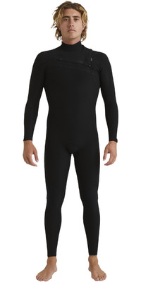 2024 Quiksilver Mens Highline 4/3mm GBS Chest Zip Wetsuit EQYW103209 - Black